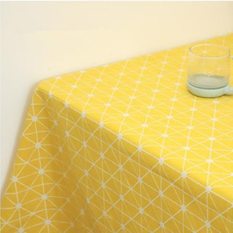 Square Checkered Tablecloth Furniture Table Dust-proof Decoration Cloth, Size:60x40cm