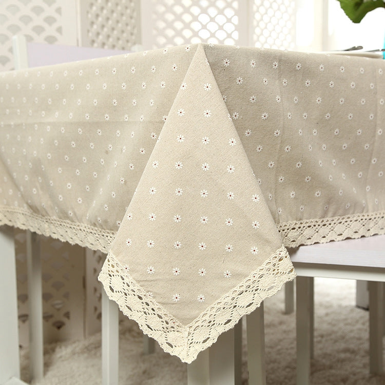 Lace Tablecloth Coffee Table Multifunctional Cover Towel, Size:140x180cm