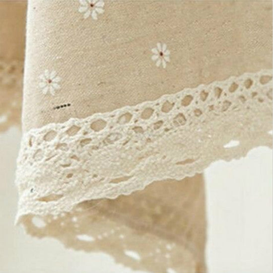 Lace Tablecloth Coffee Table Multifunctional Cover Towel, Size:140x220cm