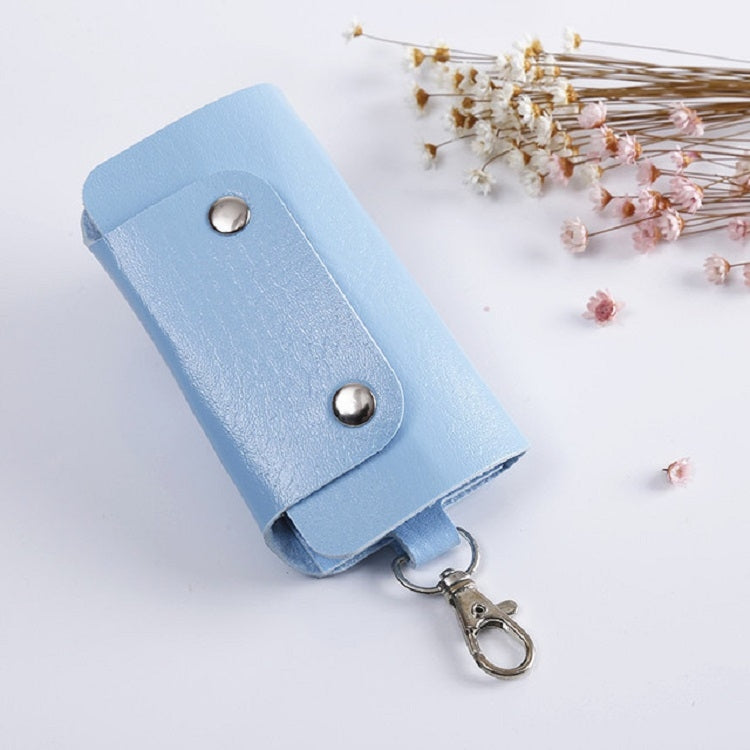 2 PCS Leather Car Key Cover Key Case