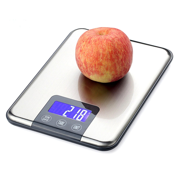 5kg x 1g Stainless Steel High Precision Kitchen Touch Electronic Scale, Load Bearing:5kg
