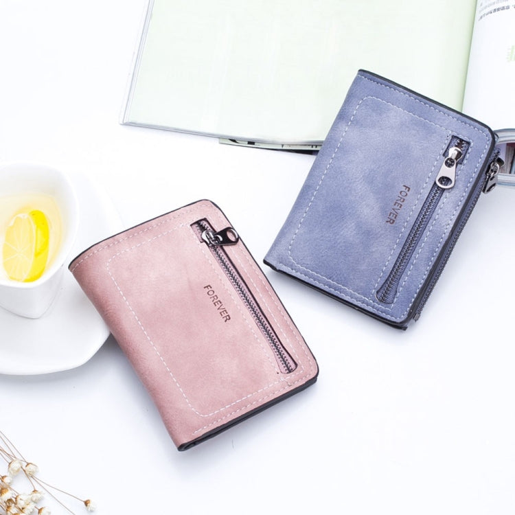 Simple Sewing Thread Fashion Letter Short Wallet