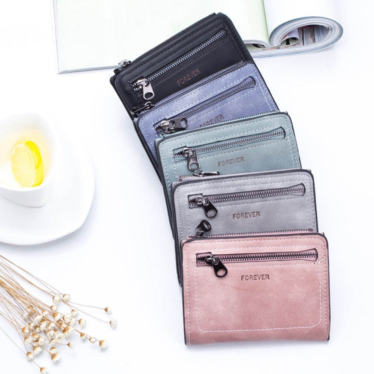 Simple Sewing Thread Fashion Letter Short Wallet