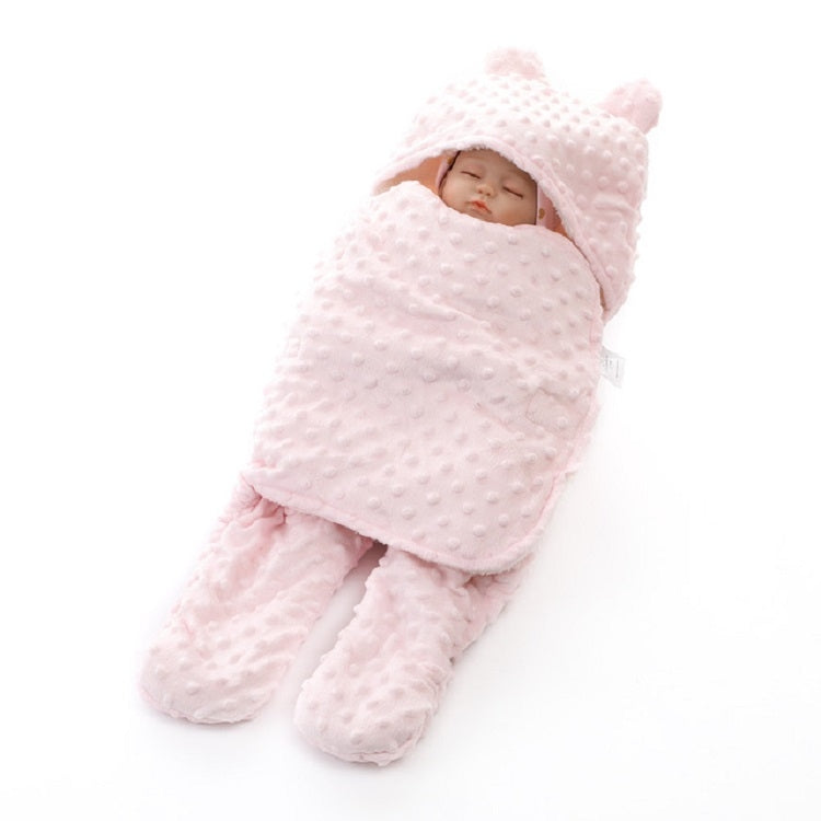 Winter Wrm Knit Solid Color Baby Bag Bedding Accessories, Size:L(78X86cm)