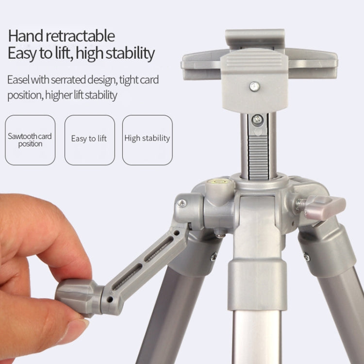 Adjustable Colored Metal Sketch Display Aluminium Alloy Folding Easel