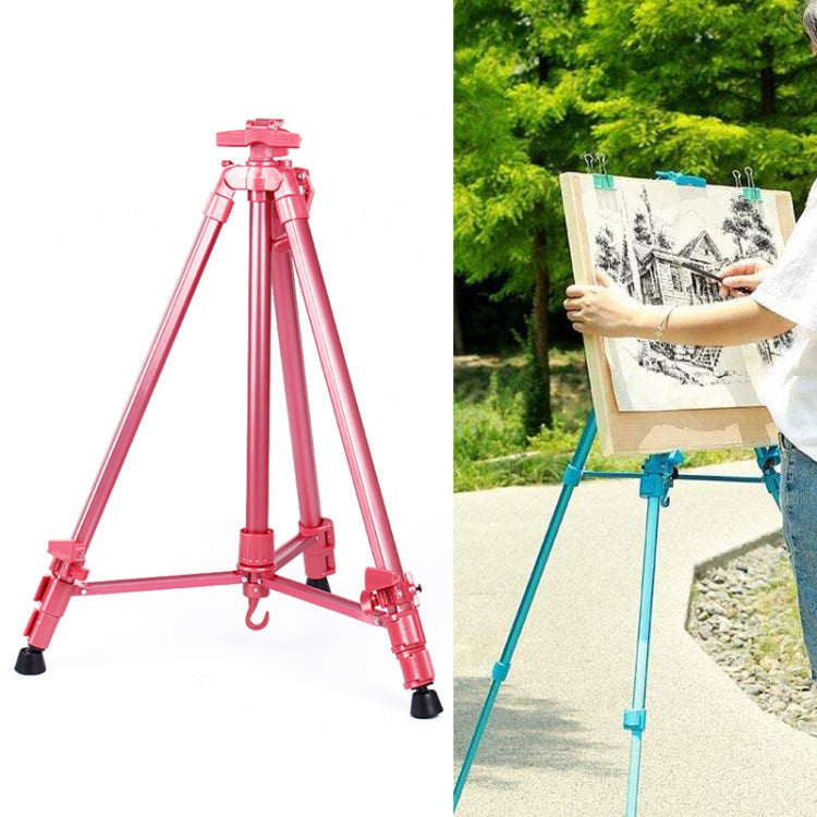 Adjustable Colored Metal Sketch Display Aluminium Alloy Folding Easel