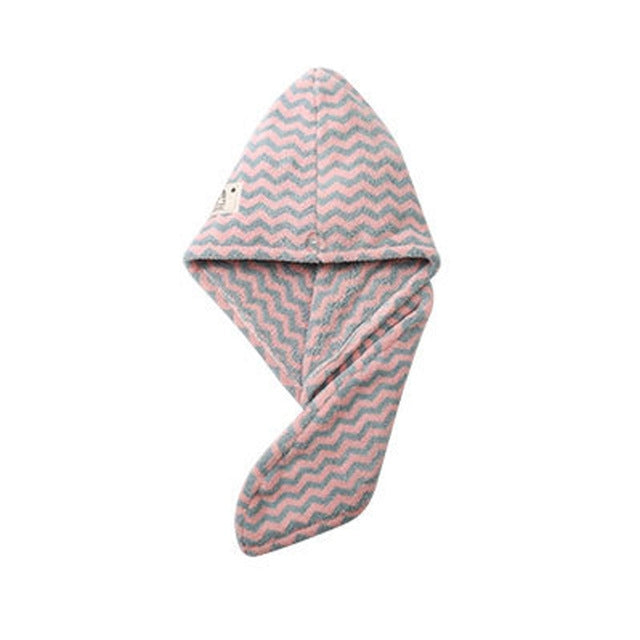 Women Towels Bathroom Microfiber Towel Hair Towel Bath Towels Dry Hair Cap