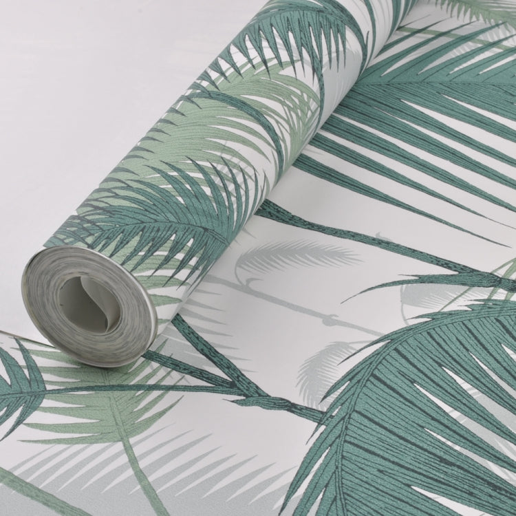 Palm Leaves Non-woven Wallpaper Wall Background Garden Plant Wallpaper
