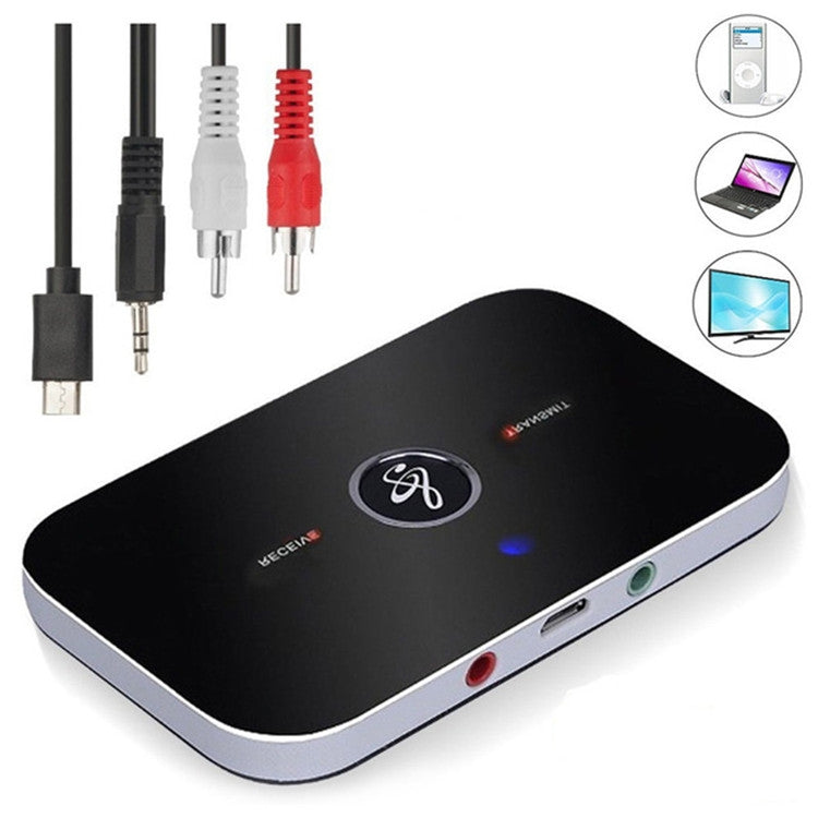 B6 2 in 1 Bluetooth 5.0 Adapter Audio Receiver Transmitter USB Receiver Transmitter