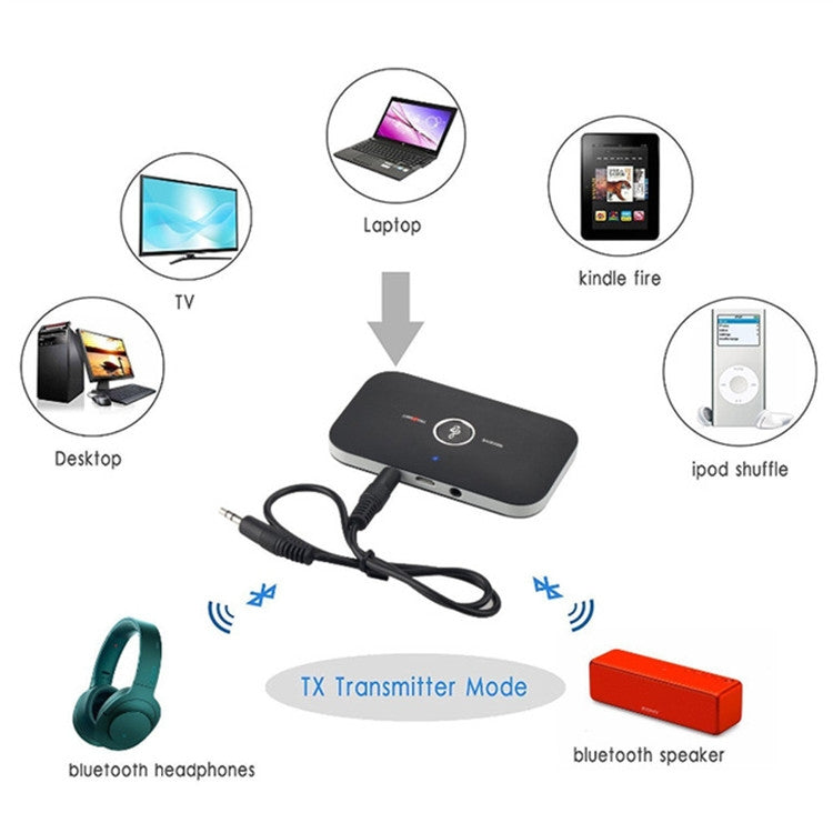B6 2 in 1 Bluetooth 5.0 Adapter Audio Receiver Transmitter USB Receiver Transmitter