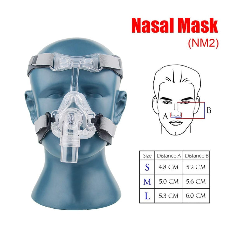 BMC-NM2 Universal Ventilator Nasal Mask, Size:M