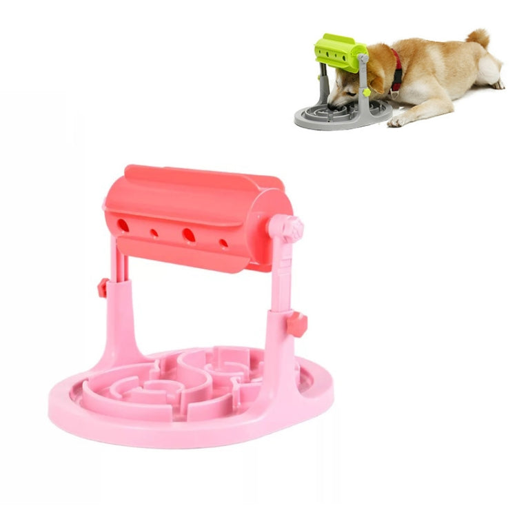 Pet Supplies Cats and Dogs Food Bowl Toy Drum Type Food Leaker Adjustable Food Utensils