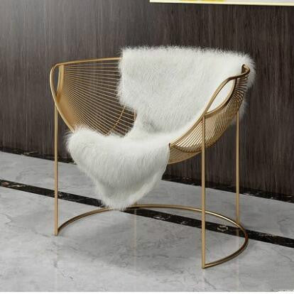 Nordic Modern Minimalist Fashion Iron Home Creative Office Chair