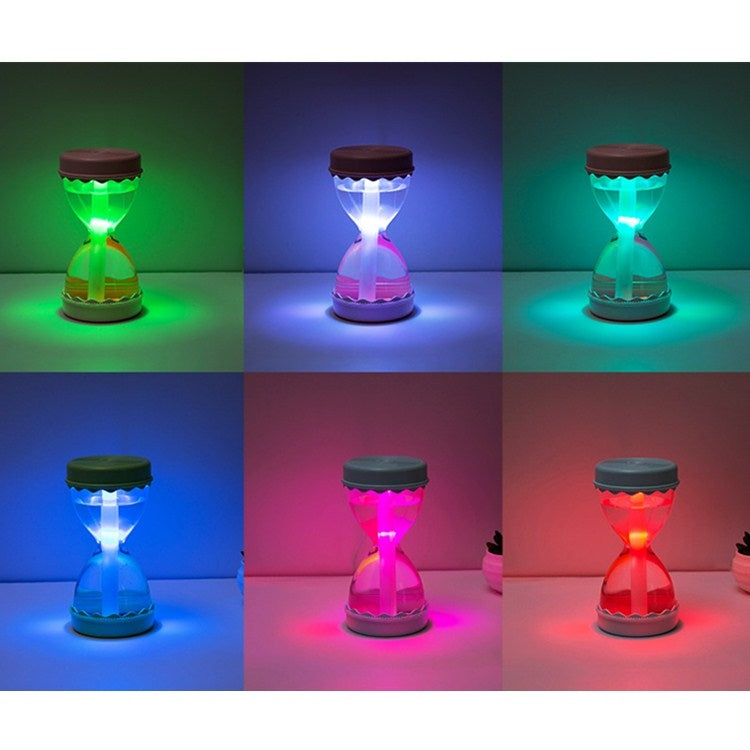 Hourglass Style Colorful Light Air Humidifier USB Car Home Automatic Alcohol Disinfection Spray Air Purifier
