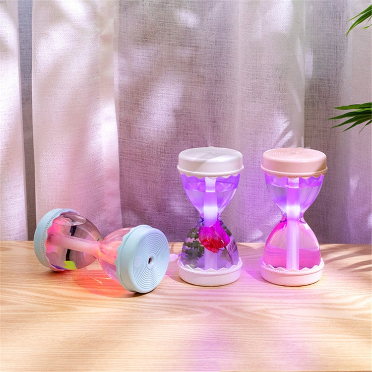 Hourglass Style Colorful Light Air Humidifier USB Car Home Automatic Alcohol Disinfection Spray Air Purifier