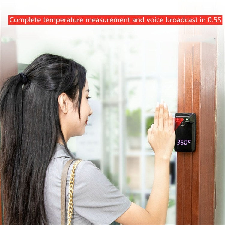 Intelligent Thermometer Infrared Non-contact Thermometer Automatic Voice Broadcast Body Temperature Instrument