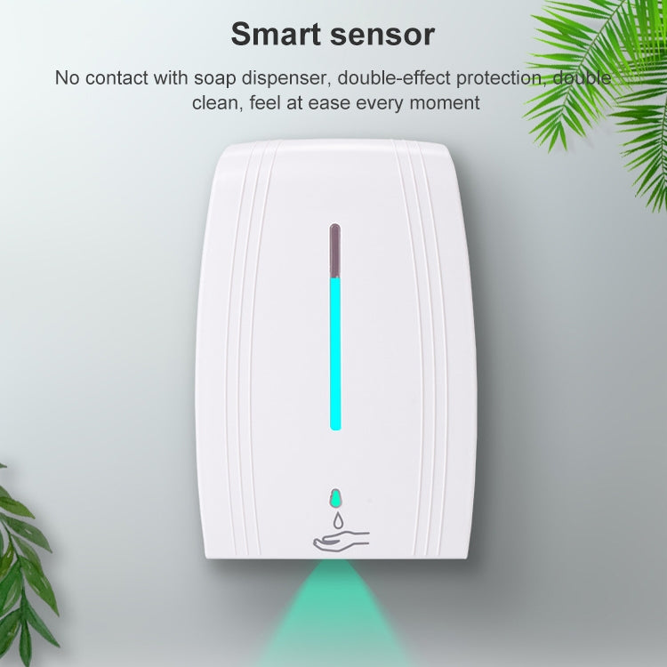 1000ML Hand-disinfection Machine Without Punching Wall-mounted Automatic Induction Soap Dispenser, Style:Gel Drops