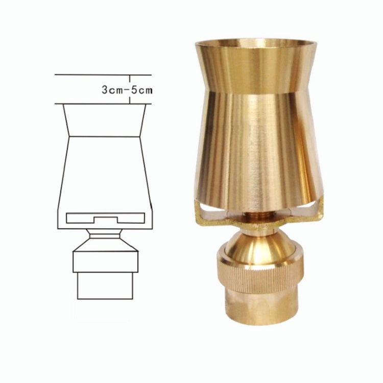 Fountain Nozzle Ice Tower Cedar Nozzle Water View Nozzle