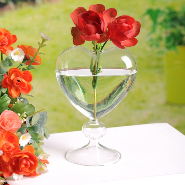 Creative Love Glass Vase Home Decoration