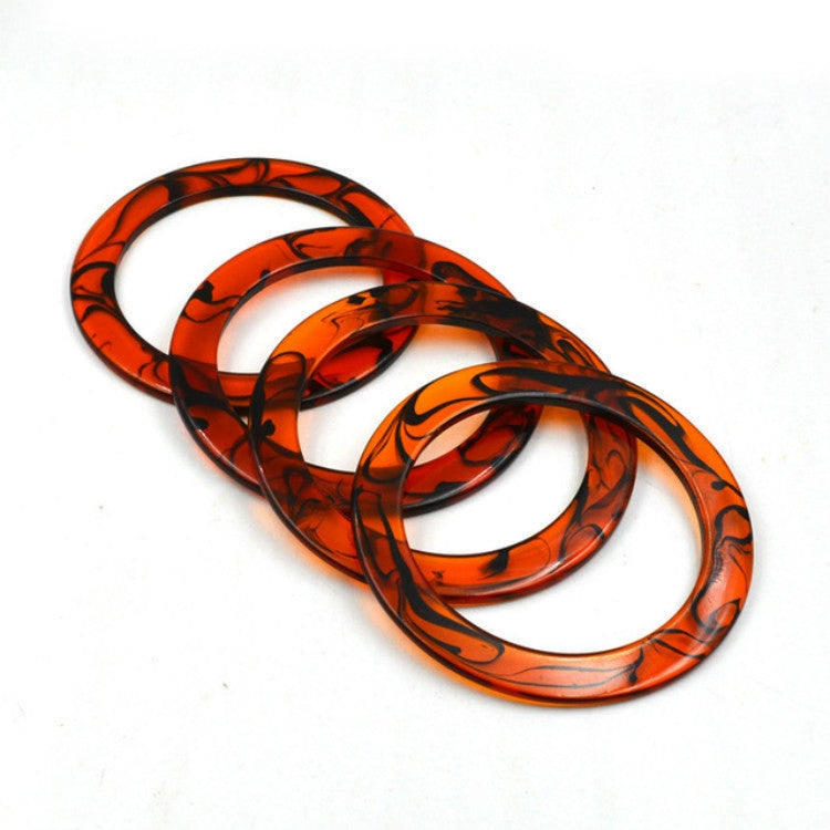 3 PCS Circle Resin Handmade Bag Handle
