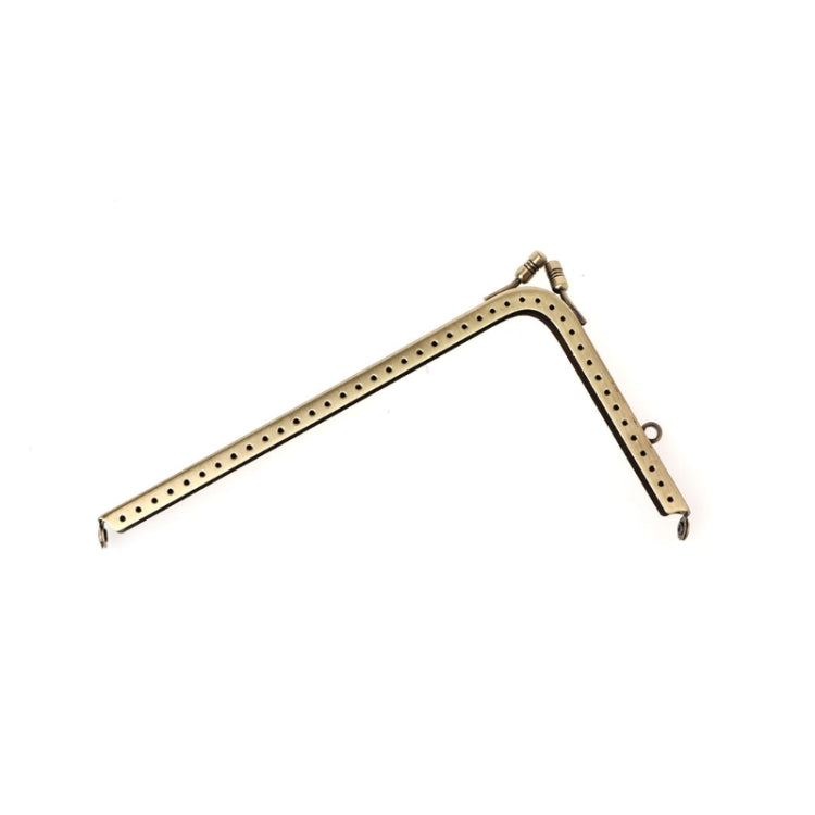 10 PCS Multi-size Smooth L-shaped Mouth Gold Female Bag Hardware Accessories, Size:16.5cm