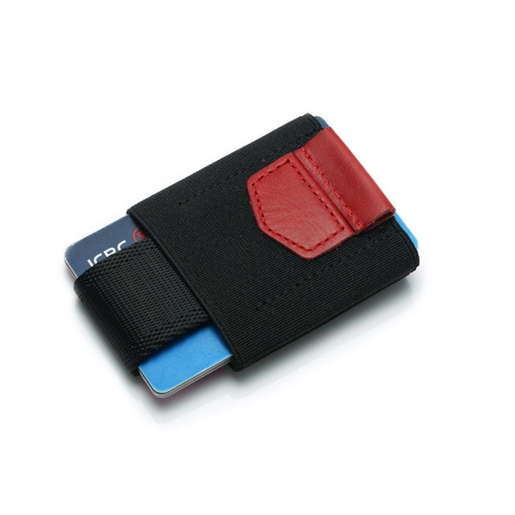 Elastic Card Holder Men and Women Leather Credit Card Holder