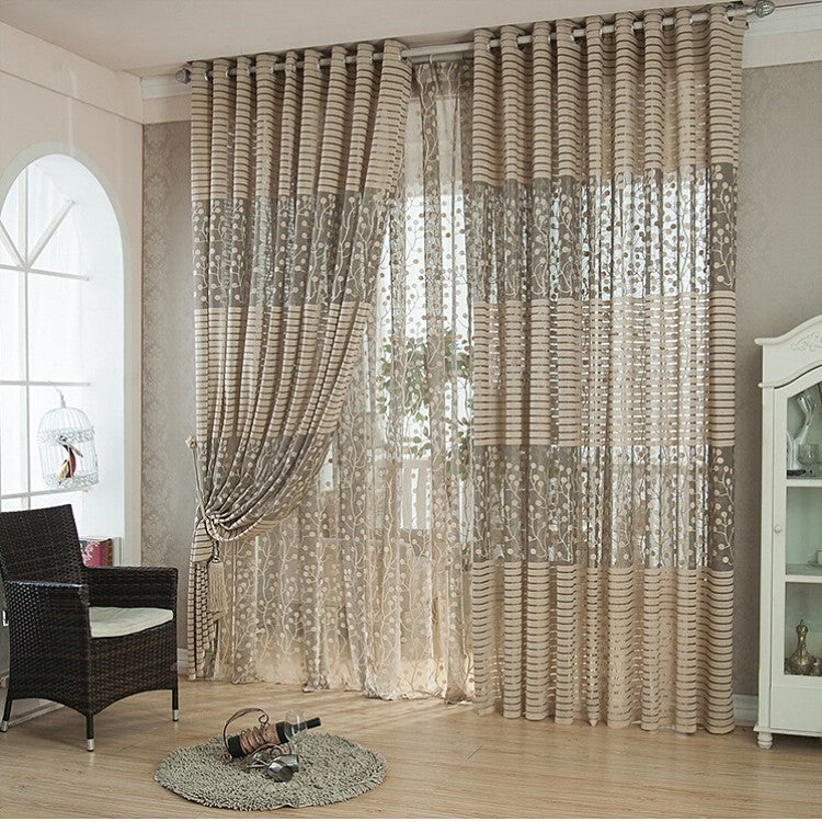 2m Breathable Blackout Bedroom Living Room Curtain Balcony Decoration