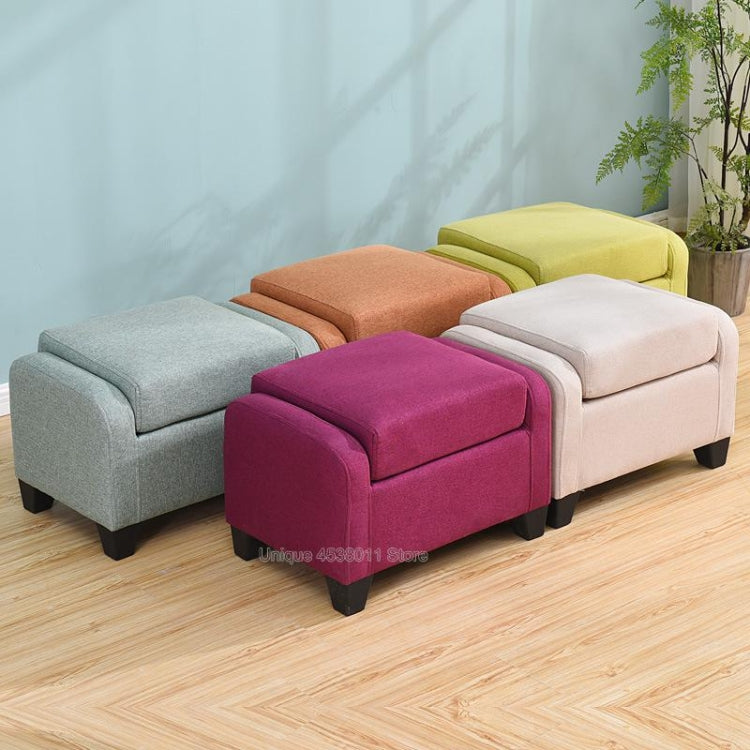 003-1 Fabric Sofa Stool Creative Small Stool Combination Long Strip Sofa Coffee Table Foot Bench