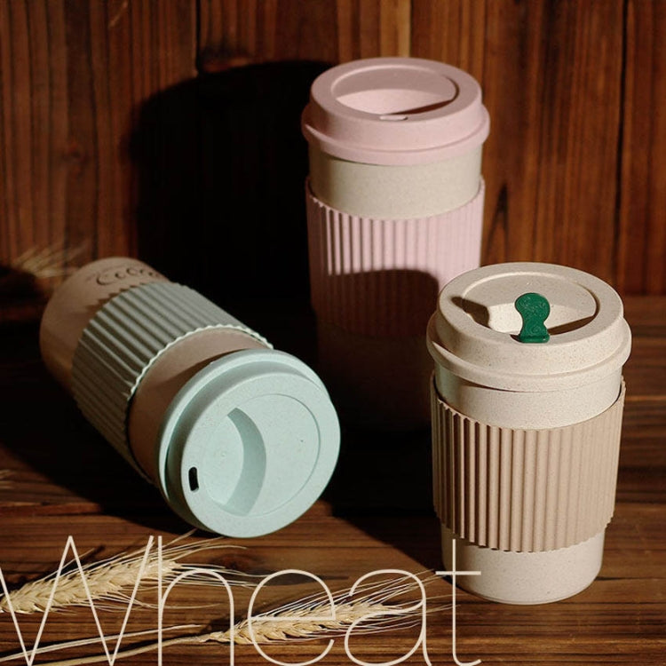 Portable Outdoor Picnic Travel Slip Insulation Insulated Straw Coffee Cup, Size:YW2628 450ml