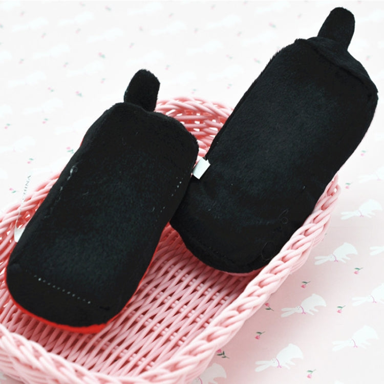 WJ010500 Pet Dog Cat Toys Phone Shaped Chew Play Squeaky Plush Practice Toys(Random Color Delivery)