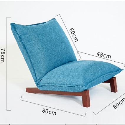 Folding Simple Backrest Window Chair Sofa Chair Recliner