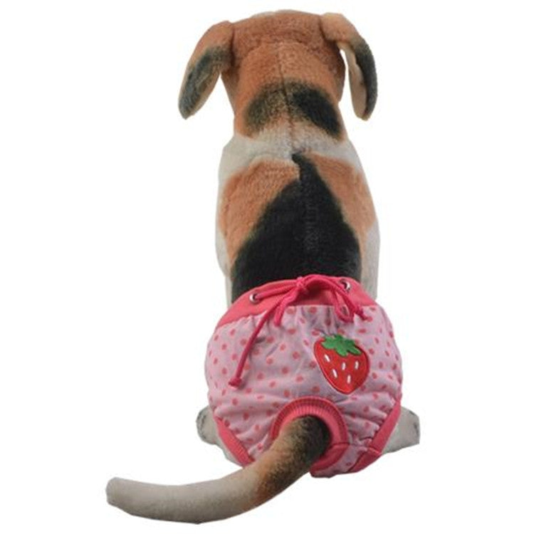 Cute Cotton Light and Breathable Pet Physiological Underwear, Size:S