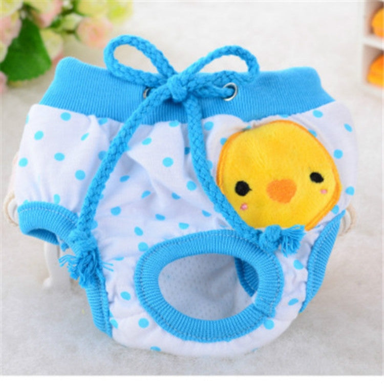Cute Cotton Light and Breathable Pet Physiological Underwear, Size:S