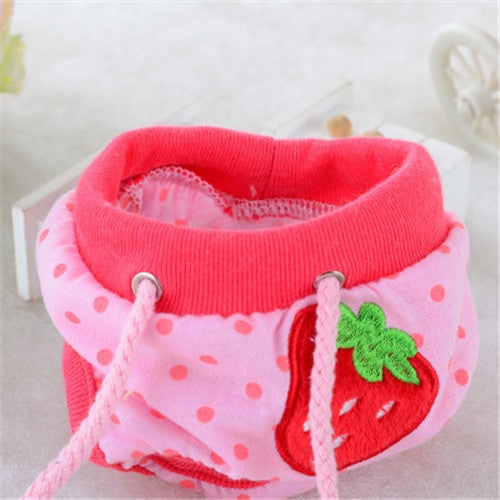 Cute Cotton Light and Breathable Pet Physiological Underwear, Size:M