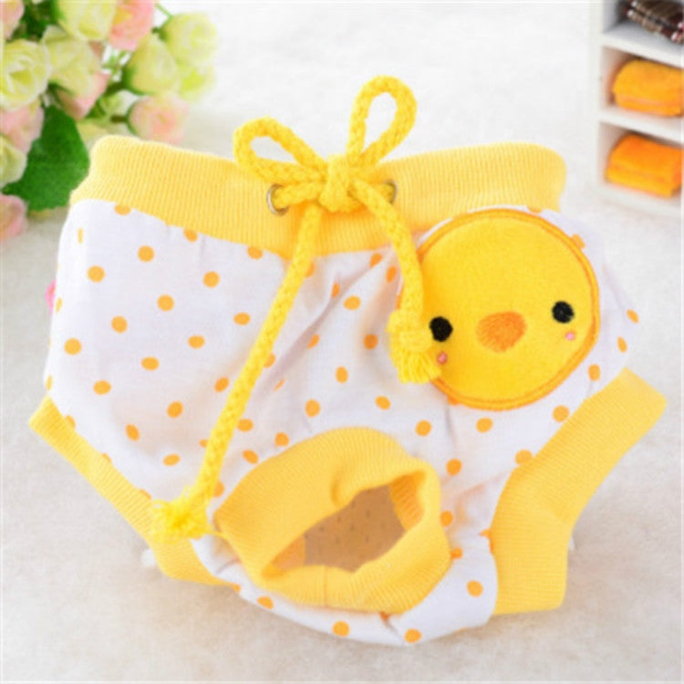 Cute Cotton Light and Breathable Pet Physiological Underwear, Size:L