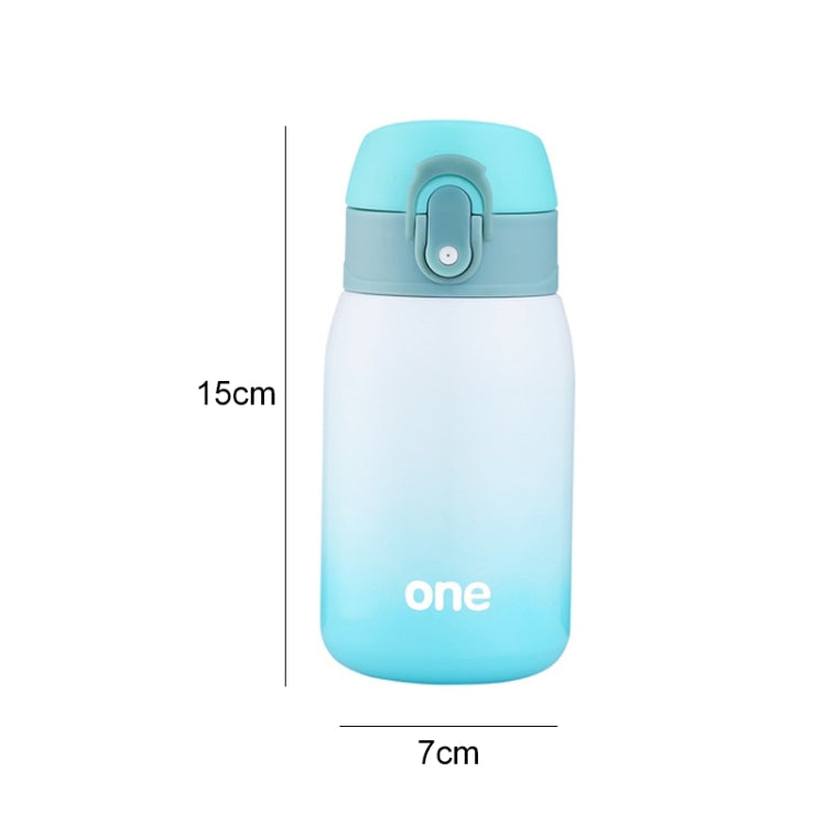Gradient Color Baby Stainless Steel Milk Thermos Children Insulated Bottle Leak-poof Thermal Cup