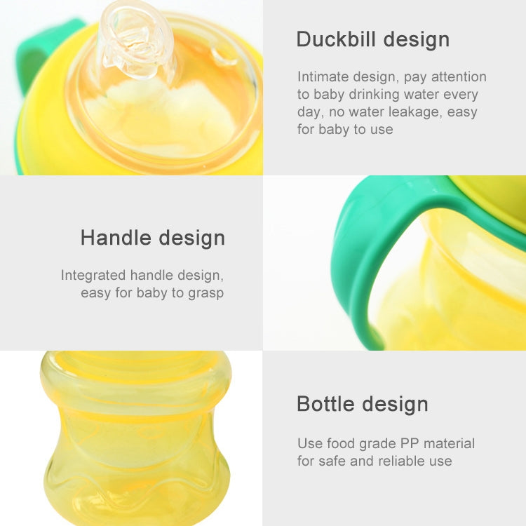 Feeding Bottles Cups for Babies Kids Water Milk Bottle Soft Mouth Baby Feeding Bottle Infant Training With Handle