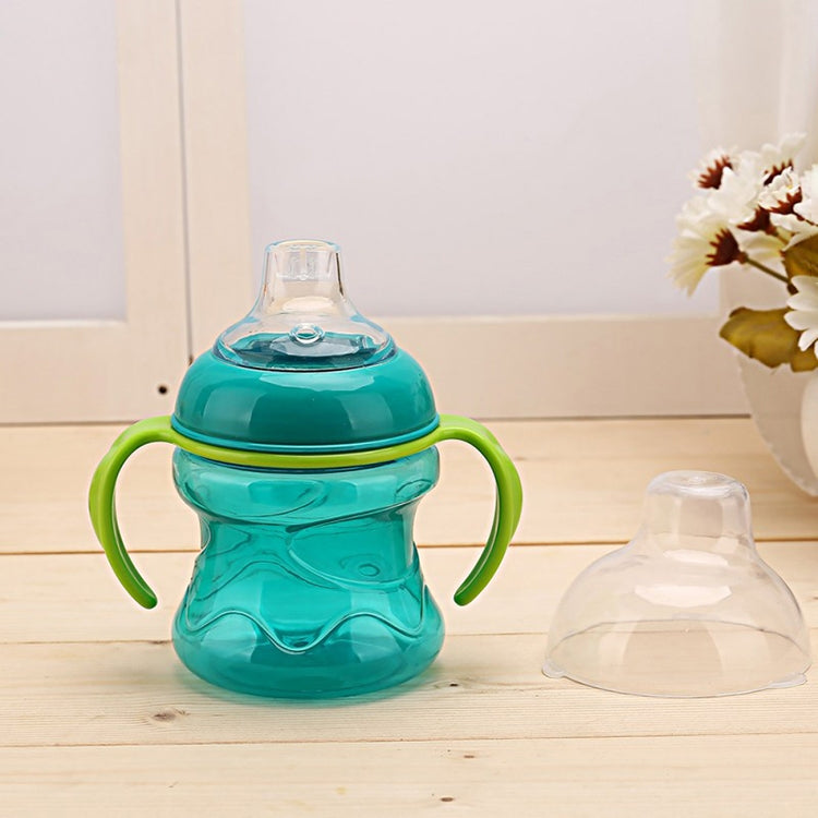 Feeding Bottles Cups for Babies Kids Water Milk Bottle Soft Mouth Baby Feeding Bottle Infant Training With Handle