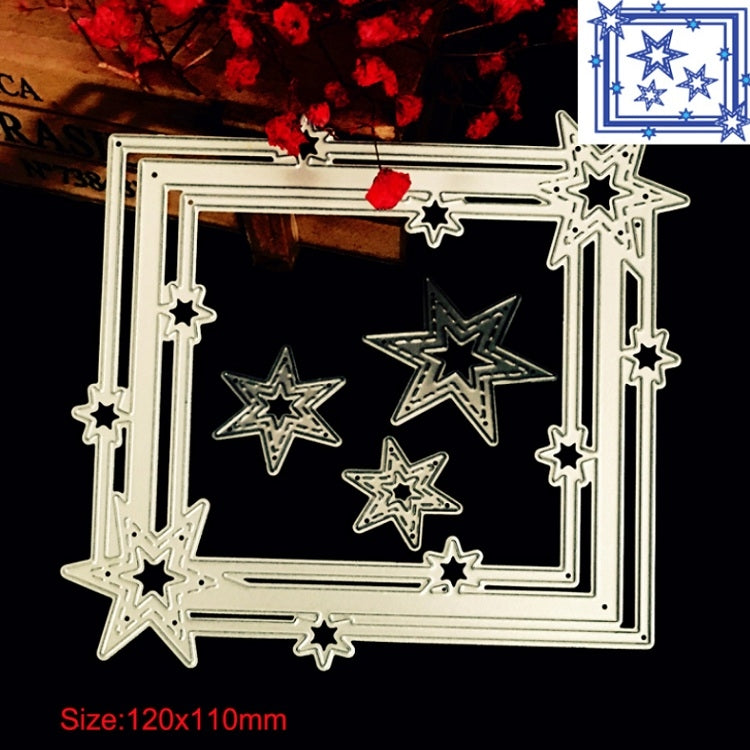 Pentagram Border Cutting Knife Die Scrapbook DIY Material