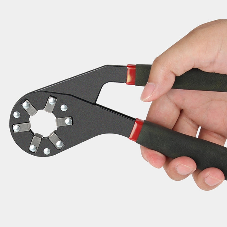 8 Inch Multifunctional Adjustable Clamp Wrench Spanner