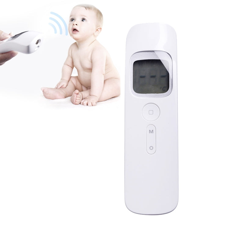 HAMTOD J03 Non-contact Forehead Infrared Thermometer for Baby Kids Adults, 1 Second Measurement(White)