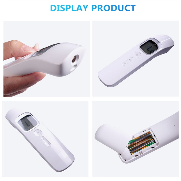 HAMTOD J03 Non-contact Forehead Infrared Thermometer for Baby Kids Adults, 1 Second Measurement(White)