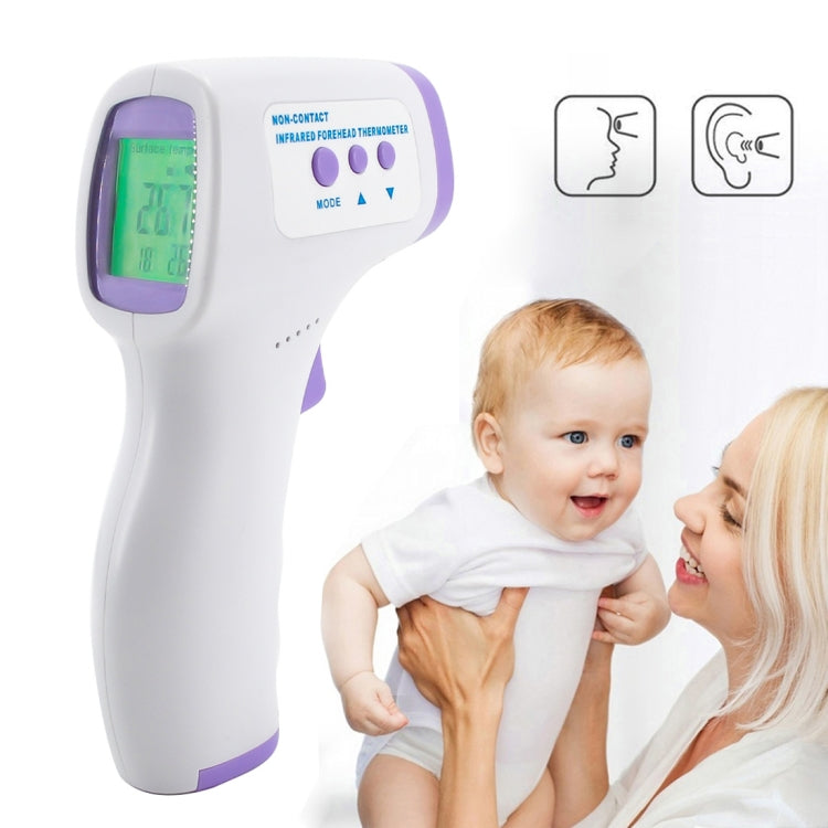 F2 Non-contact Forehead Body Infrared Thermometer(Purple)