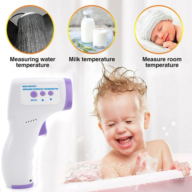F2 Non-contact Forehead Body Infrared Thermometer(Purple)