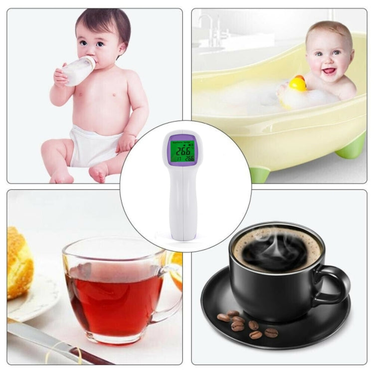 F2 Non-contact Forehead Body Infrared Thermometer(Purple)