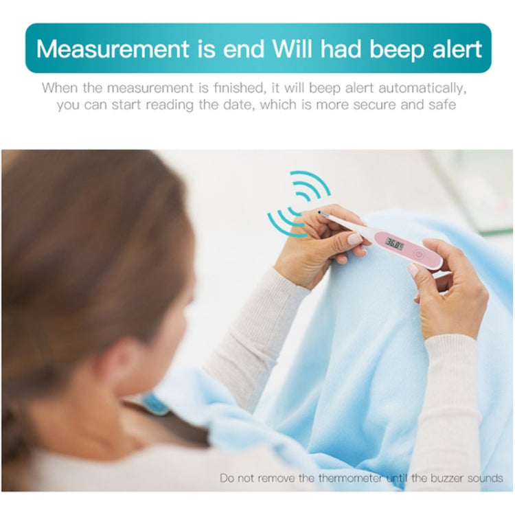 20s Quick Test Fever Measurement Electronic Digital Thermometer Body Temperature(Blue)