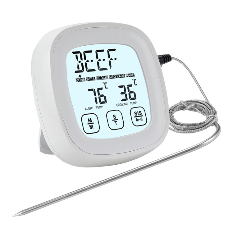 TS-802A Kitchen Food Cooking BBQ Dual Probe Touch Screen Thermometer
