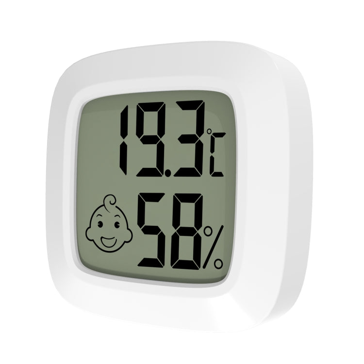 YS28 Temperature And Humidity Measuring Baby Room Temperature Meter (White)