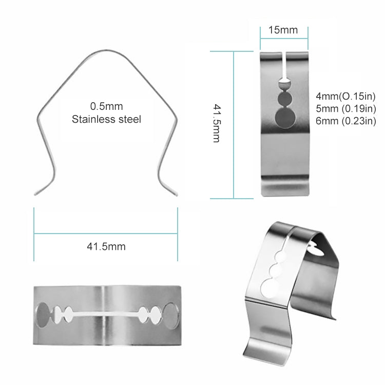 Home Kitchen BBQ Grill Probe Holder, Specification: Three Hole Probe Holder