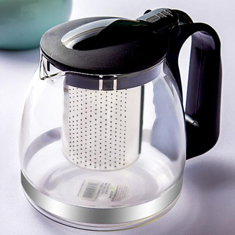 Large-capacity Stainless Steel Heat Resistant Glass Filter Tea Pot, Capacity: 750ml